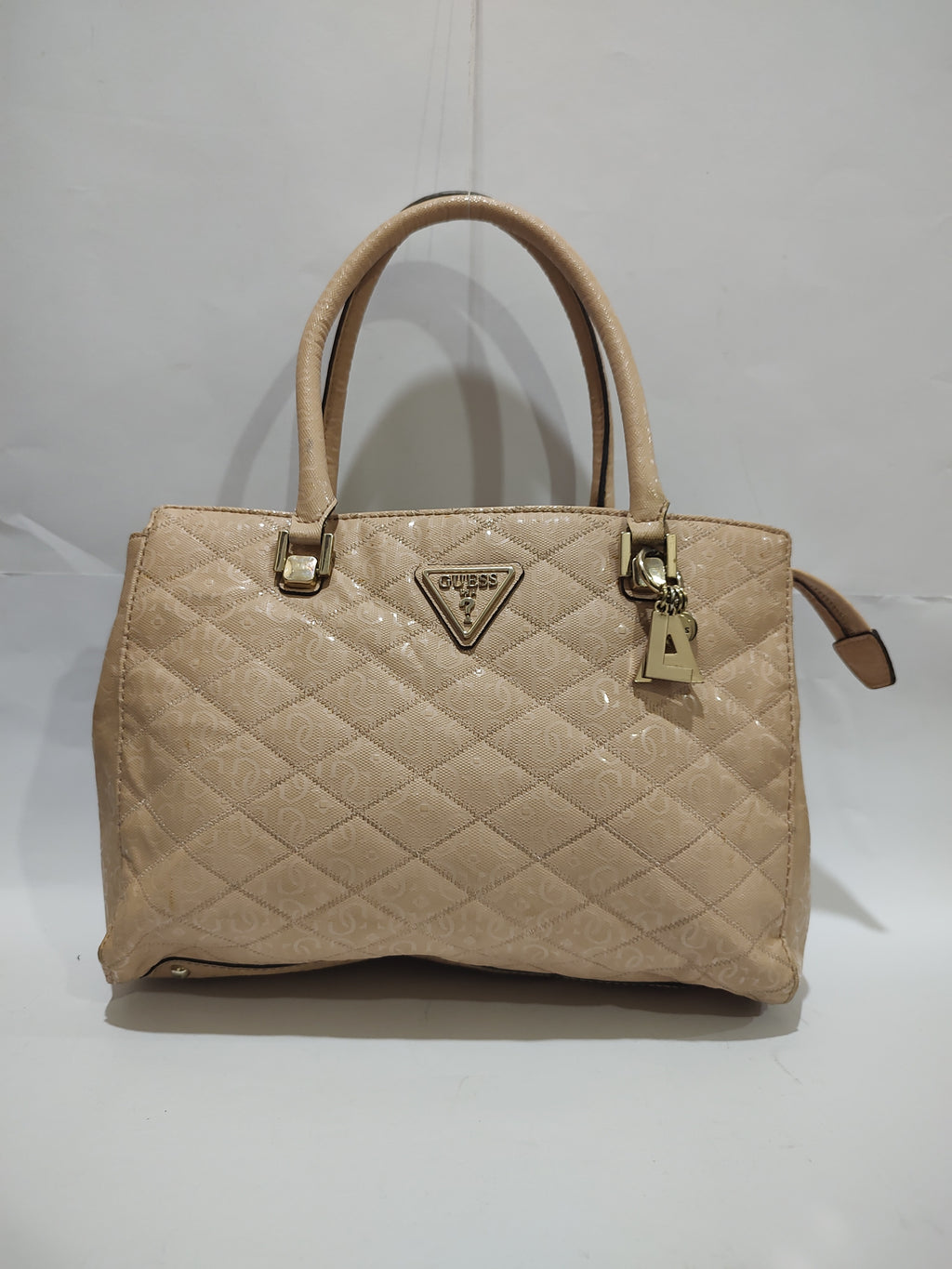 Elegant Skin-Tone Pebbled Handbag - Classic Beige Minimalist Satchel ✨👜