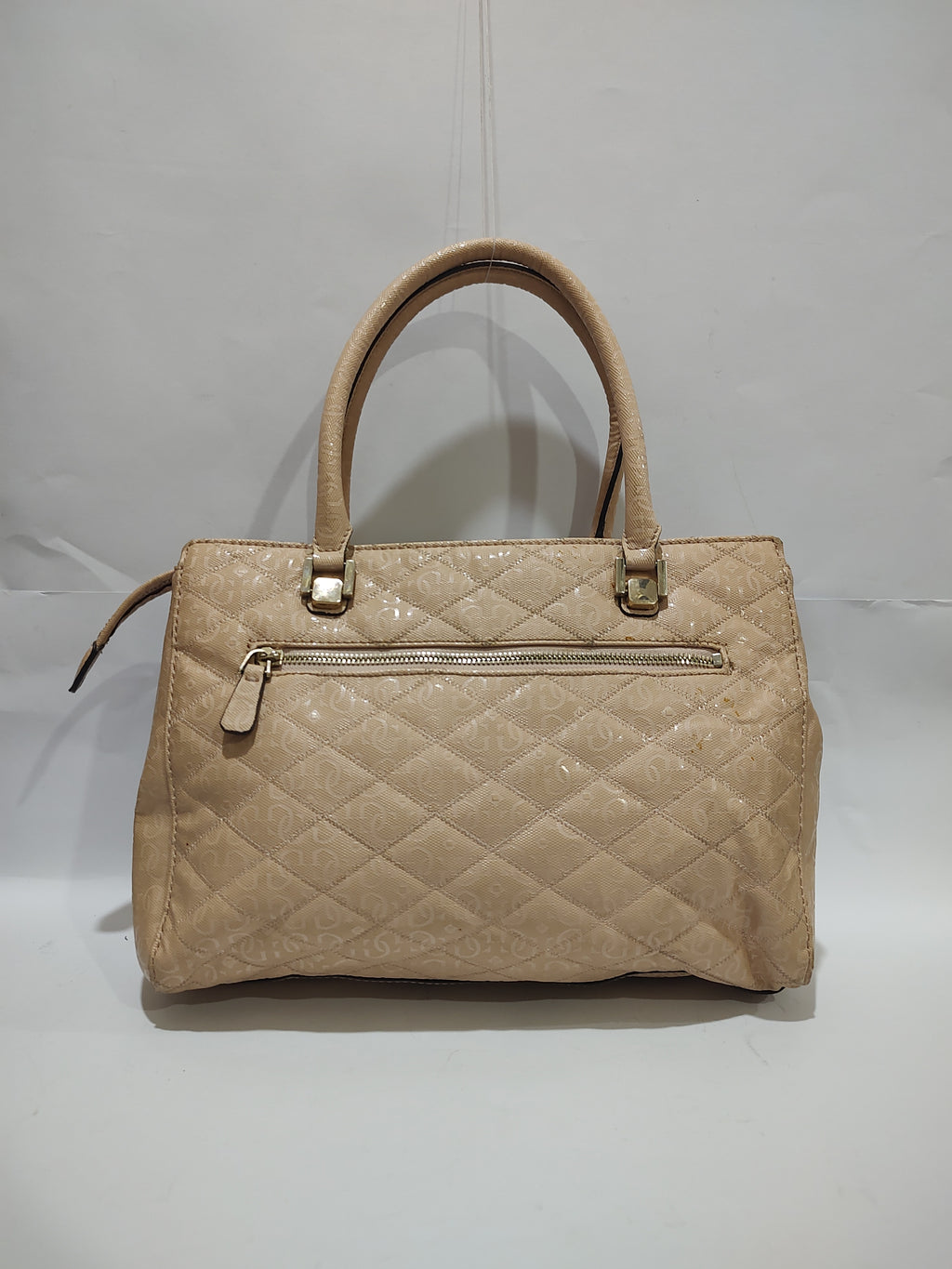 Elegant Skin-Tone Pebbled Handbag - Classic Beige Minimalist Satchel ✨👜