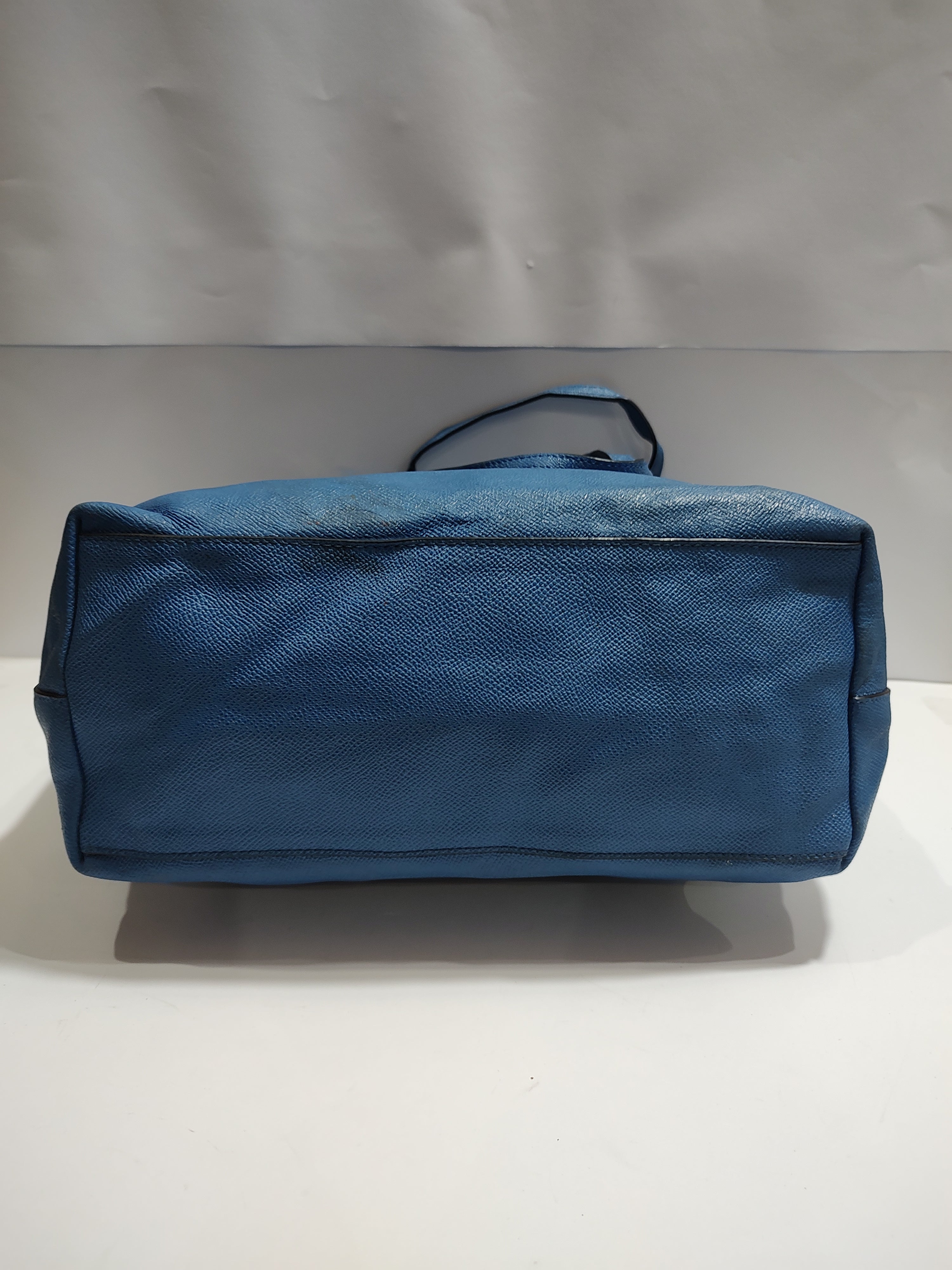 Lightweight Quilted Puffer Tote - Modern Slate Blue with Chevron Stitching 🧵💙