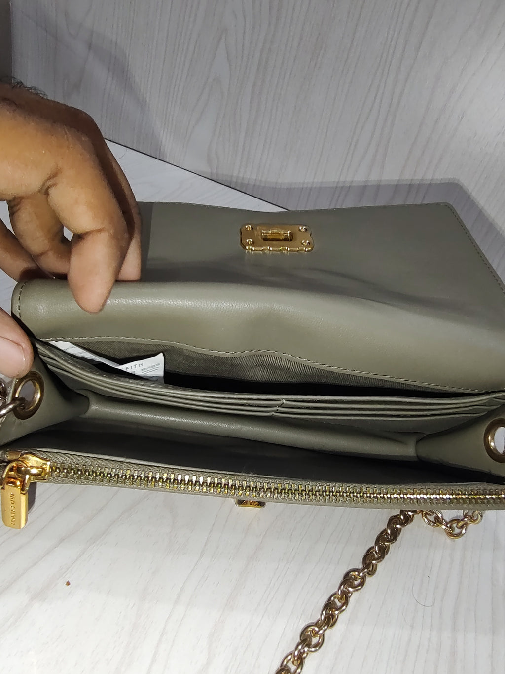 Romantic Toile de Jouy Chain Wallet Bag 🌿