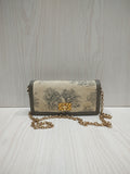 Romantic Toile de Jouy Chain Wallet Bag 🌿