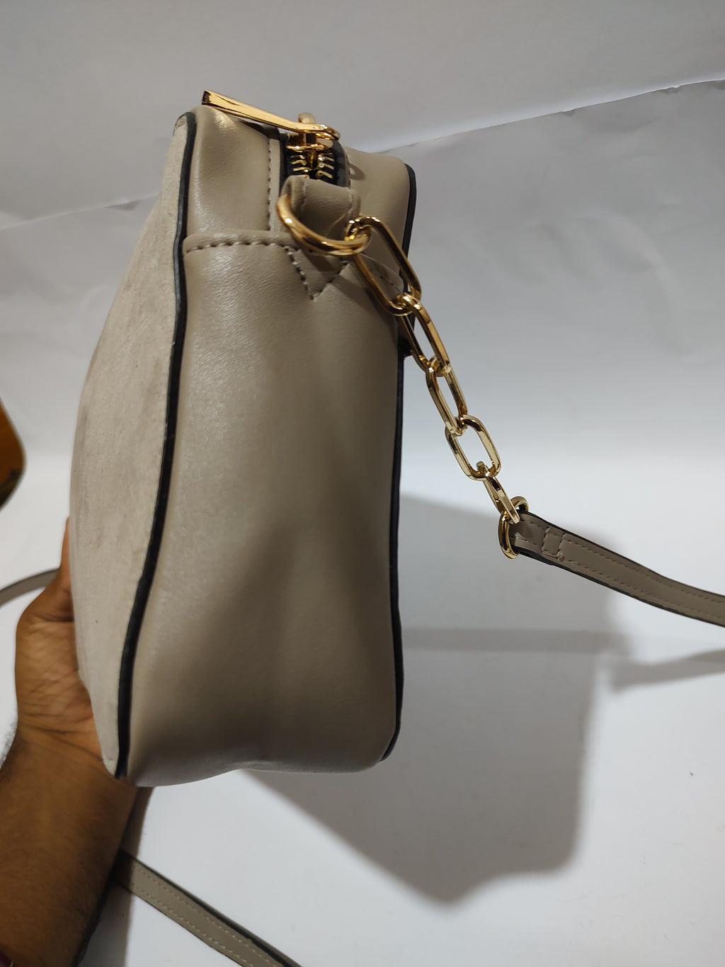 Elegant Embossed Monogram Crossbody Bag ✨👜