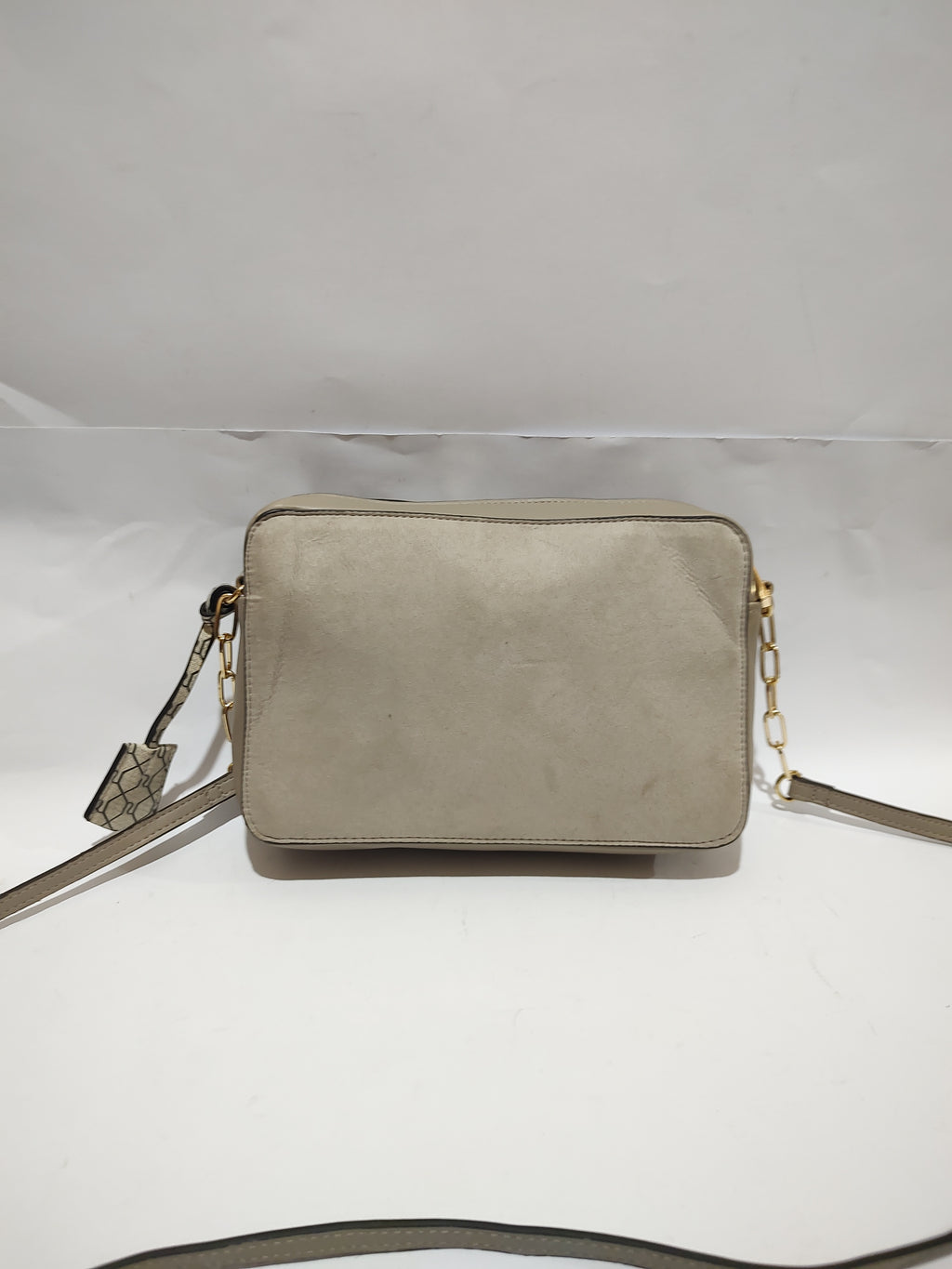 Elegant Embossed Monogram Crossbody Bag ✨👜