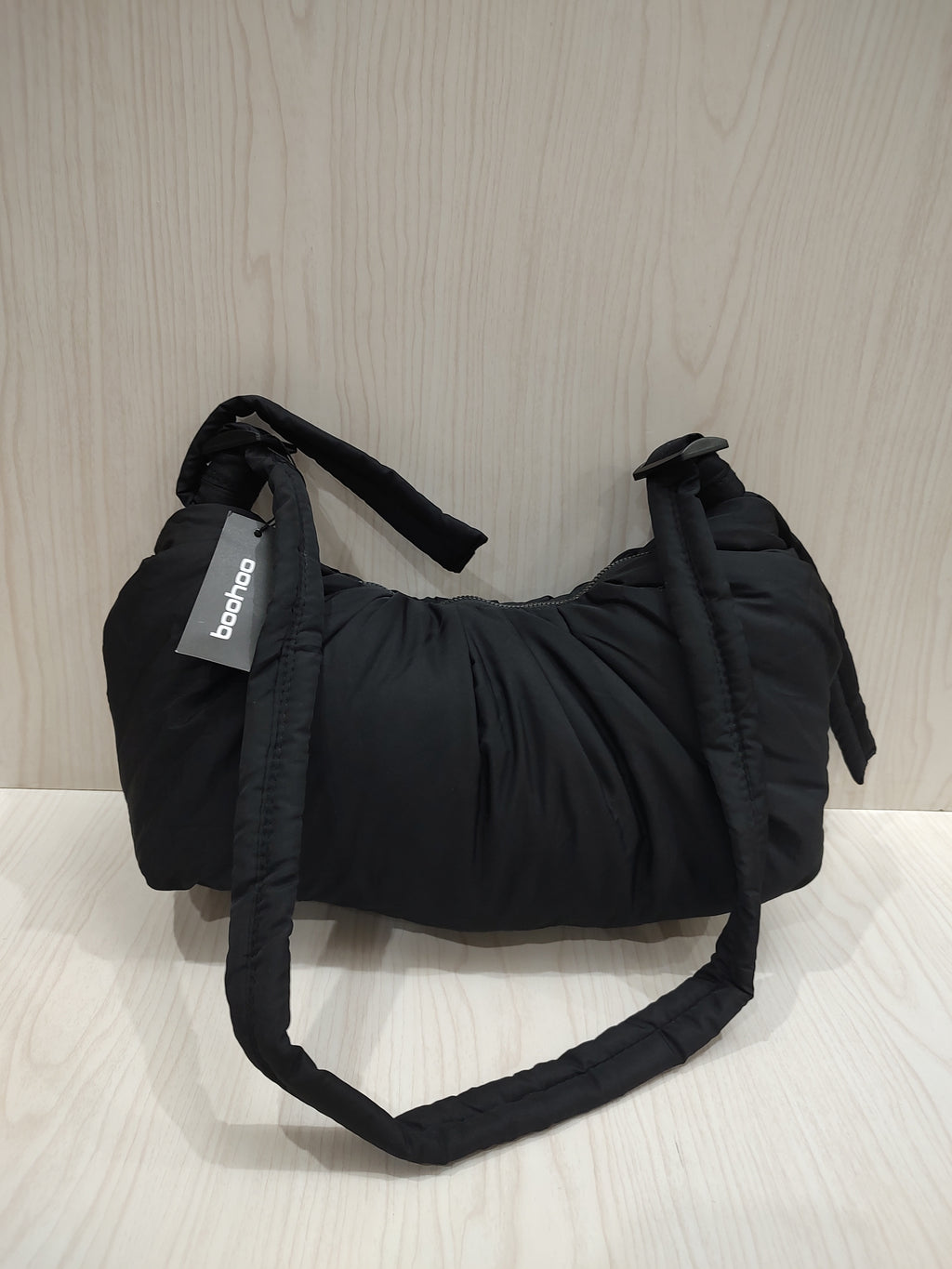 Trendy Ruched Puffer Shoulder Bag