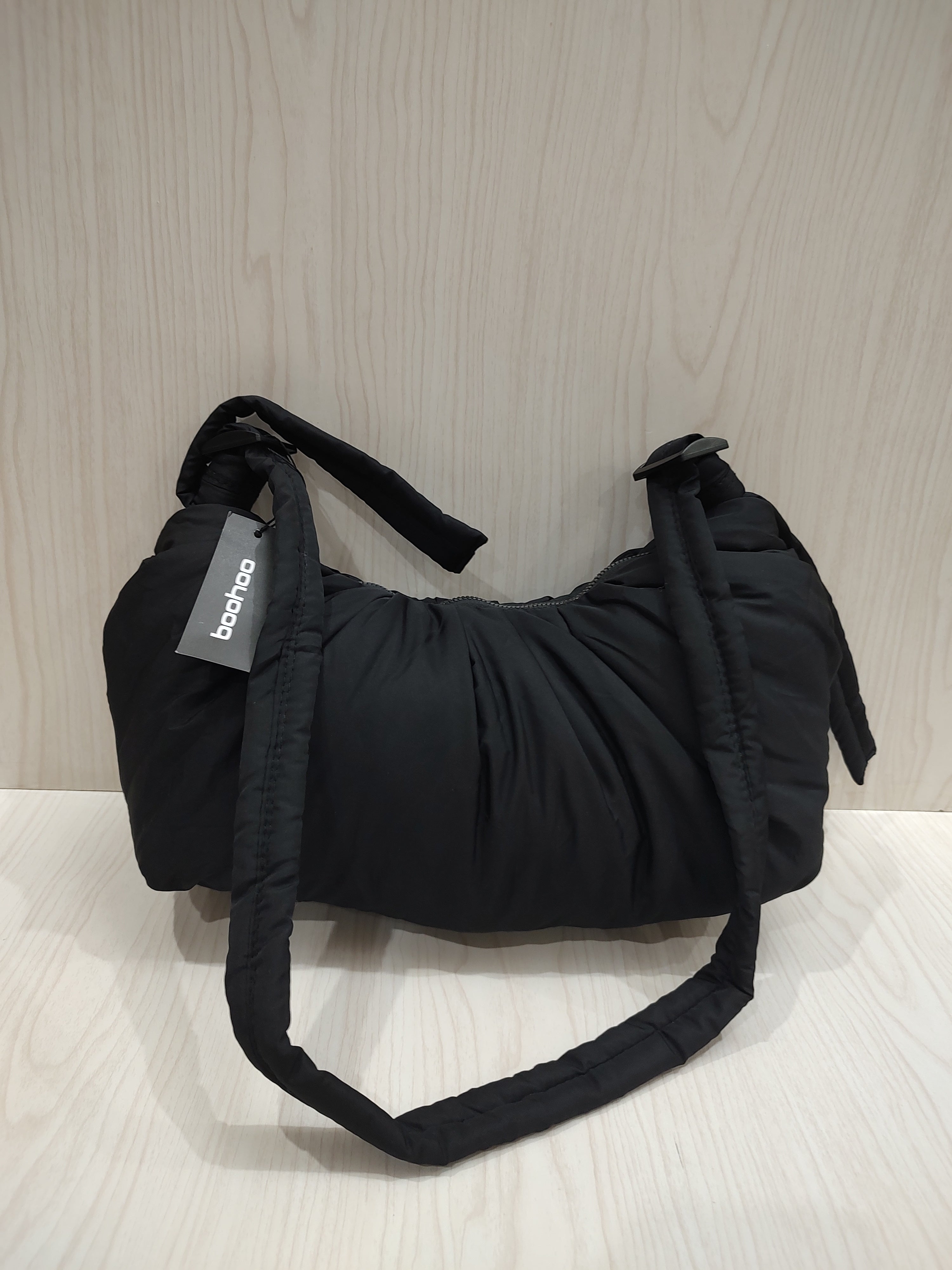 Trendy Ruched Puffer Shoulder Bag