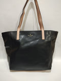 Sleek Two-Tone Essential Tote 🖤