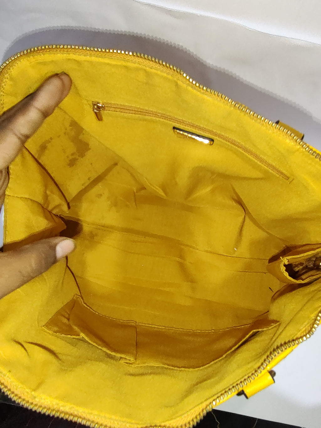 Stylish Mustard Yellow Quilted Handbag 👜✨