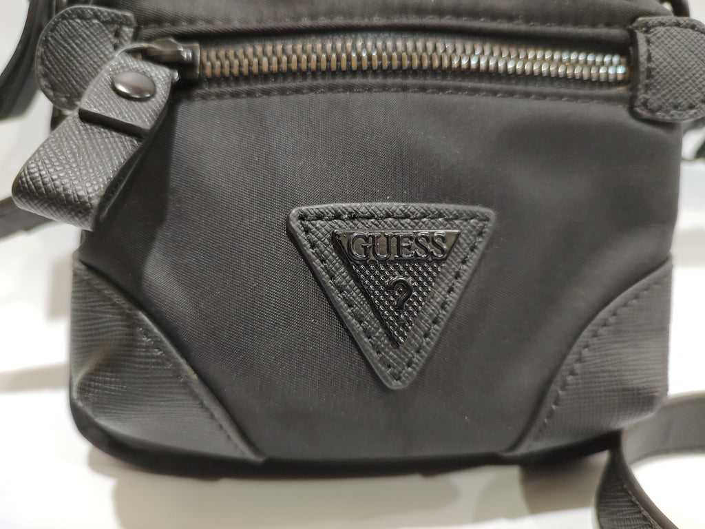 Sleek Black Utility Crossbody Bag ⬛