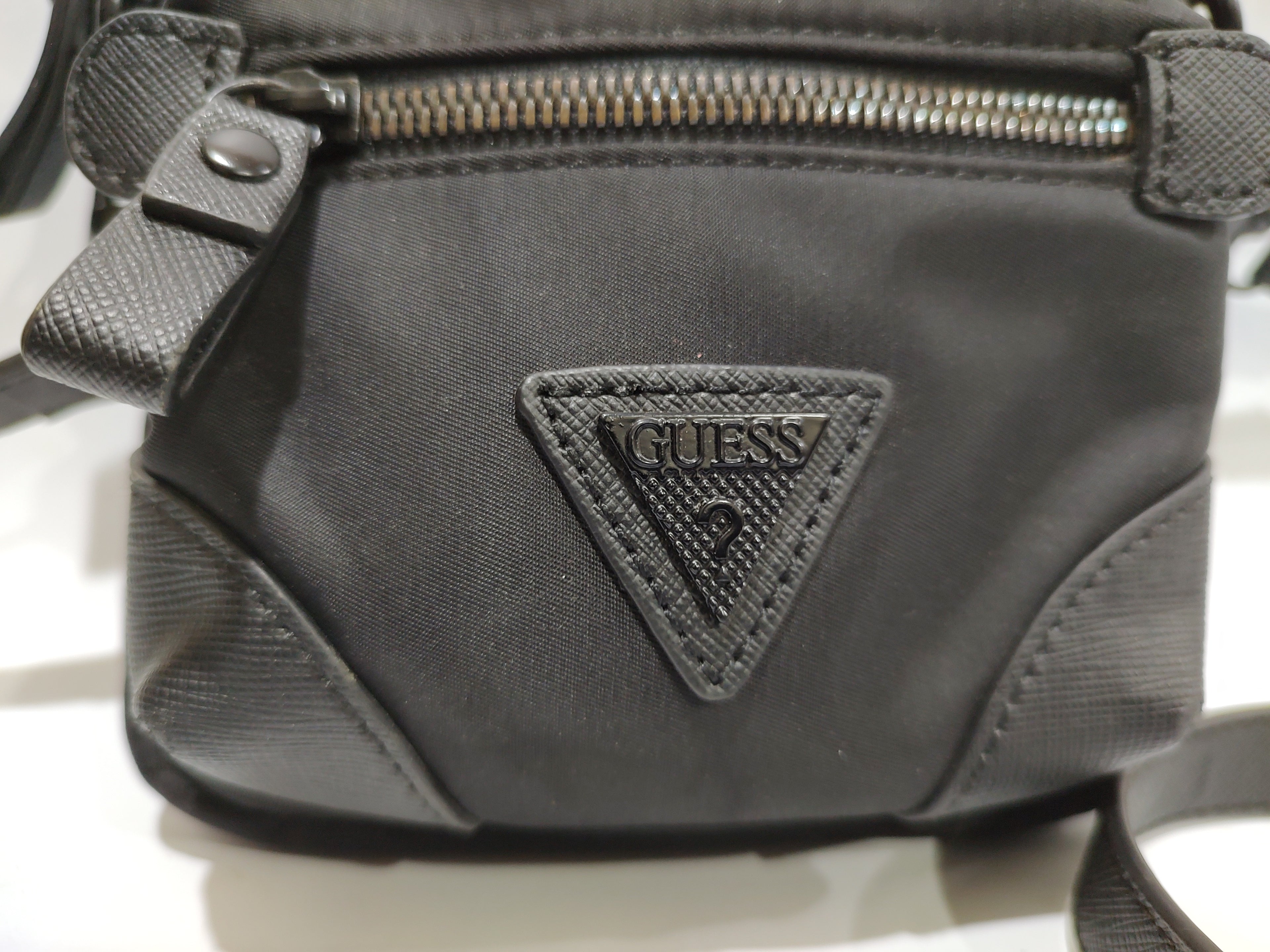 Sleek Black Utility Crossbody Bag ⬛