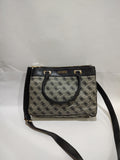 Monogram Pattern Dual-Handle Satchel 👜