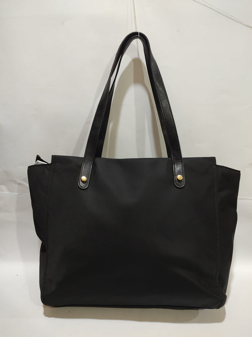 Classic Black Nylon Carryall Tote 👜