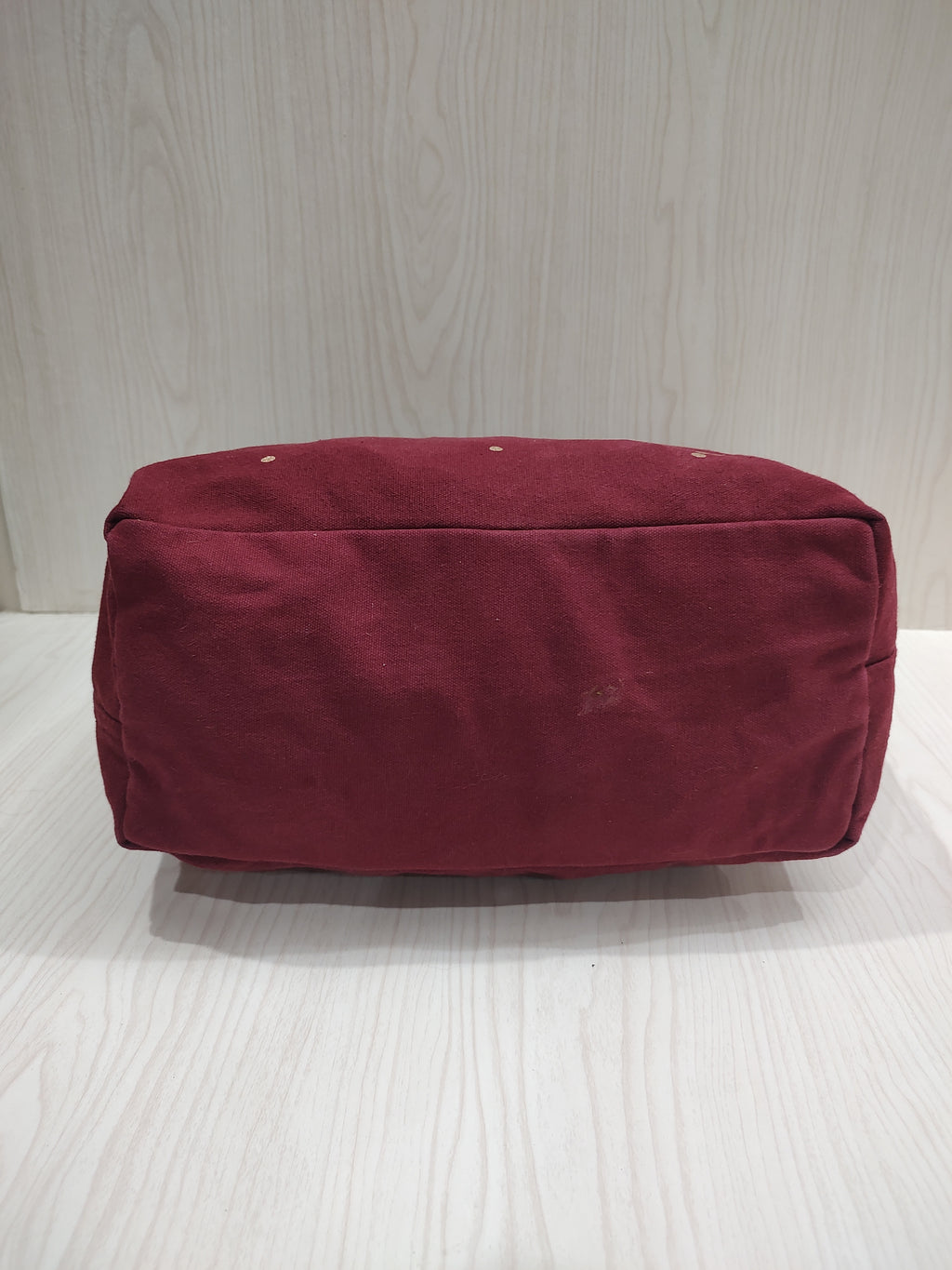 Canvas "Love" Zip-Top Tote Bag