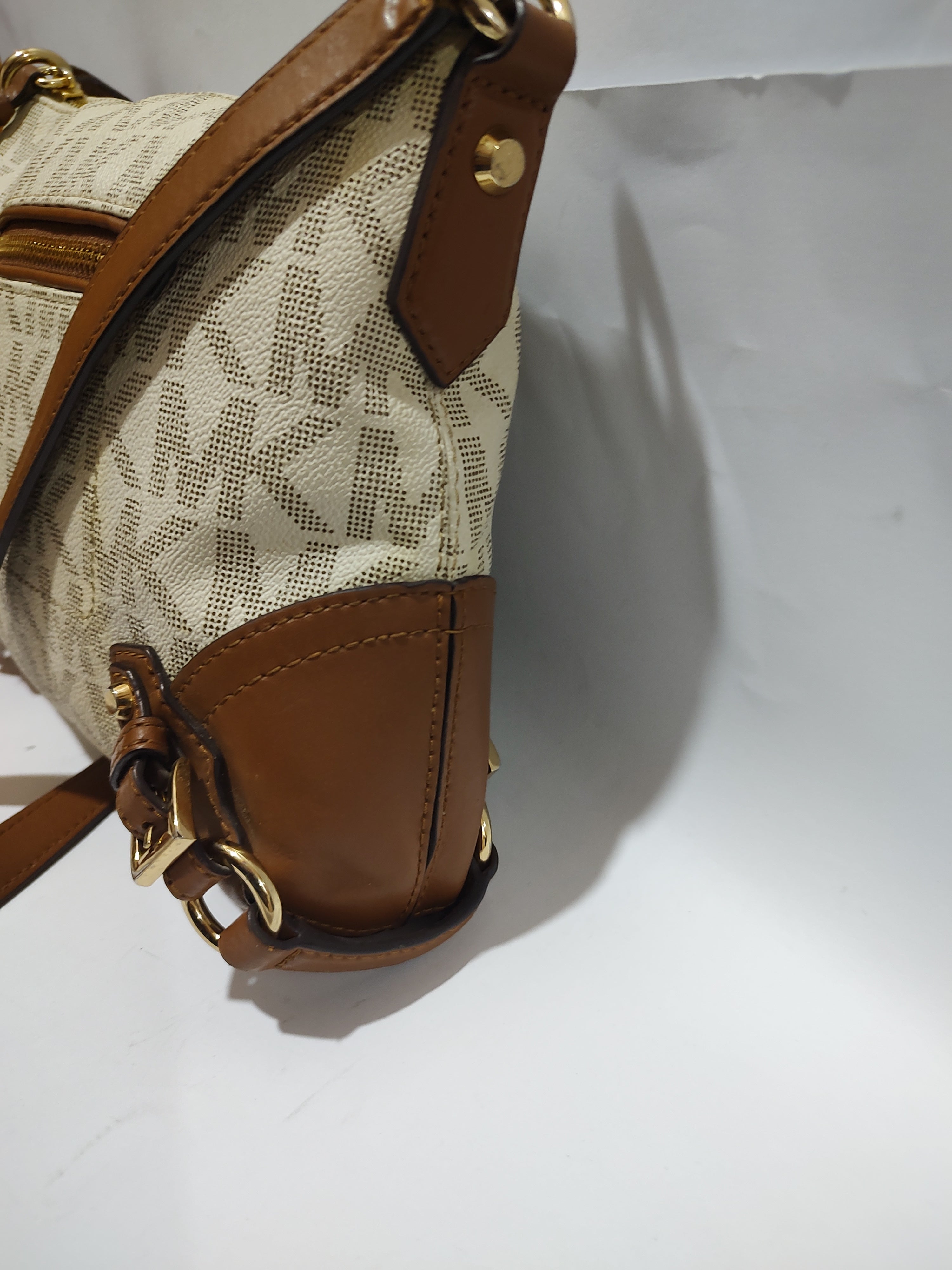 Classic Monogram Crossbody Bag with Buckle Accents ✨👜