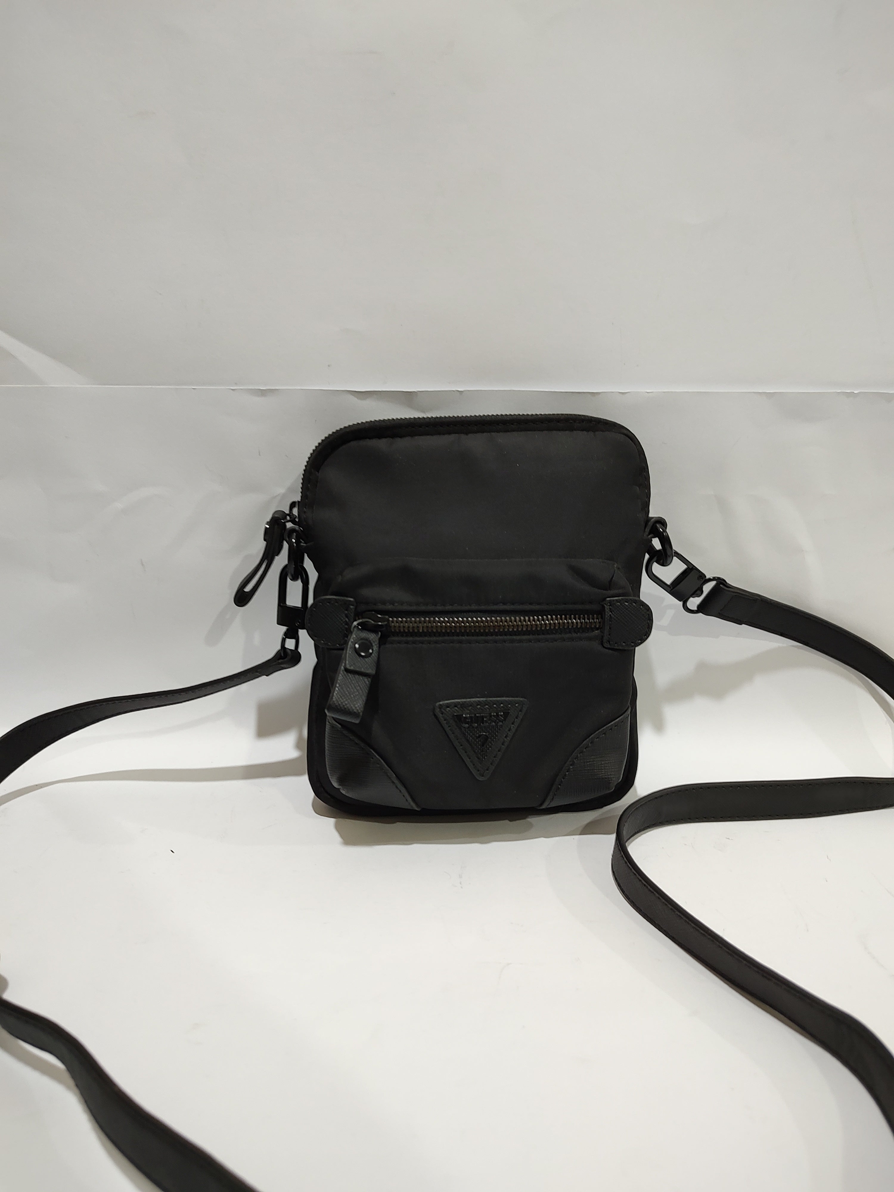 Sleek Black Utility Crossbody Bag ⬛
